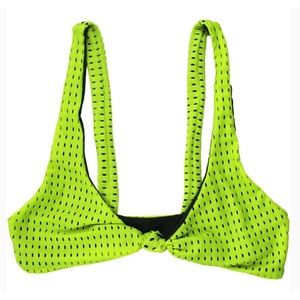 Acacia Spain top in neon cactus mesh